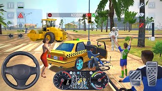 오래된 BMW TAXI CITY CAR 2x 속도 재미있는 드라이버 게임 (택시 심 2020) BEST 2021 자동차 시뮬레이터 게임 Android/IOS 게임 플레이 screenshot 5