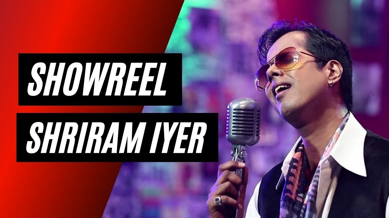 Shriram Iyer  Bollywood Playback Singer  Live Performance Showreel