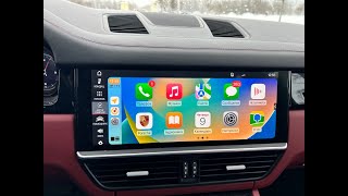 Porsche Carplay на весь экран (full screen)