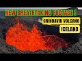 Groundbreaking footage from iceland volcano rim latest drone update new epic flight apr 13 2024