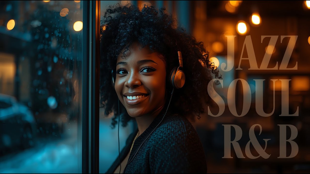 Winter Skyline Jazz ❄️ Smooth Soul R&B Night Flow 24/7 