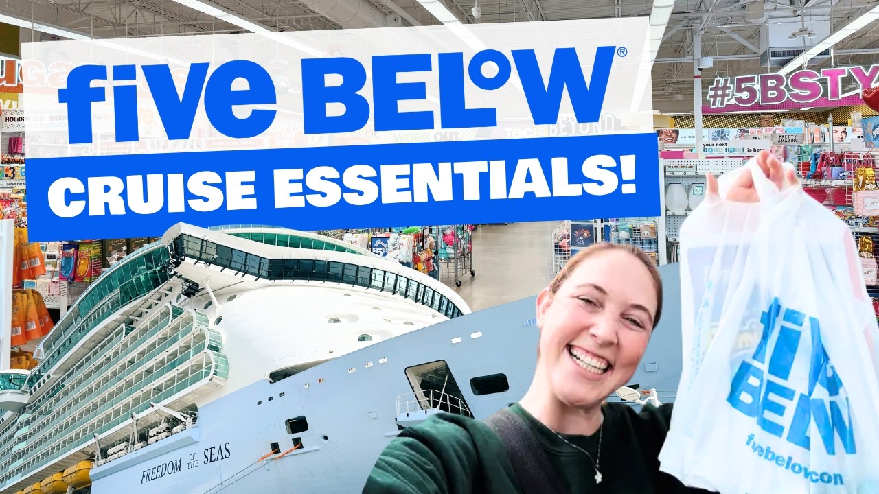 Самые полезные товары для круизов от Five Below!