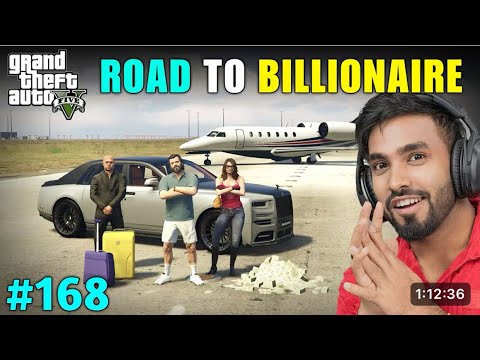 MY FIRST DAY AS A BILLIONAIRE 💸 | GTA 5 GAMEPLAY #168 @TechnoGamerzOfficial 