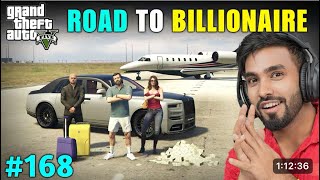 MY FIRST DAY AS A BILLIONAIRE 💸 | GTA 5 GAMEPLAY #168 @Te...
