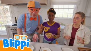 blippi meekah s healthy morning routine blippi educational