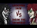 LAUGHING JACK vs JASON THE TOYMAKER 🎃 Draw My Life