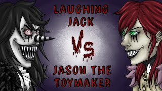 LAUGHING JACK vs JASON THE TOYMAKER 🎃 Draw My Life