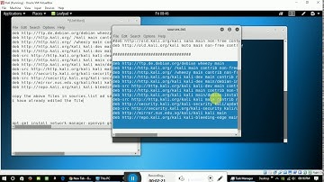 Kali vpn setup error