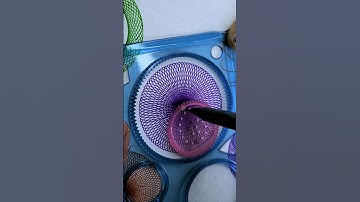 How many rotation is there 🤔   #art #spirograph #satisfying #asmr #shorts