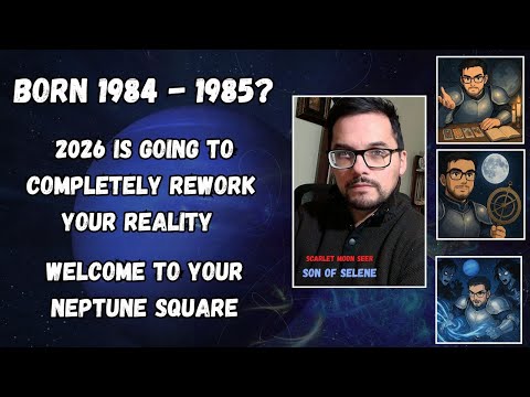 Born 1984 - 1985? 2026  Is Going To Completely Rework Your Reality || Welcome To Your Neptune Square