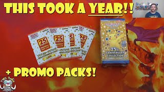 This Took a YEAR! 25th Anniversary Booster Box Opening WITH