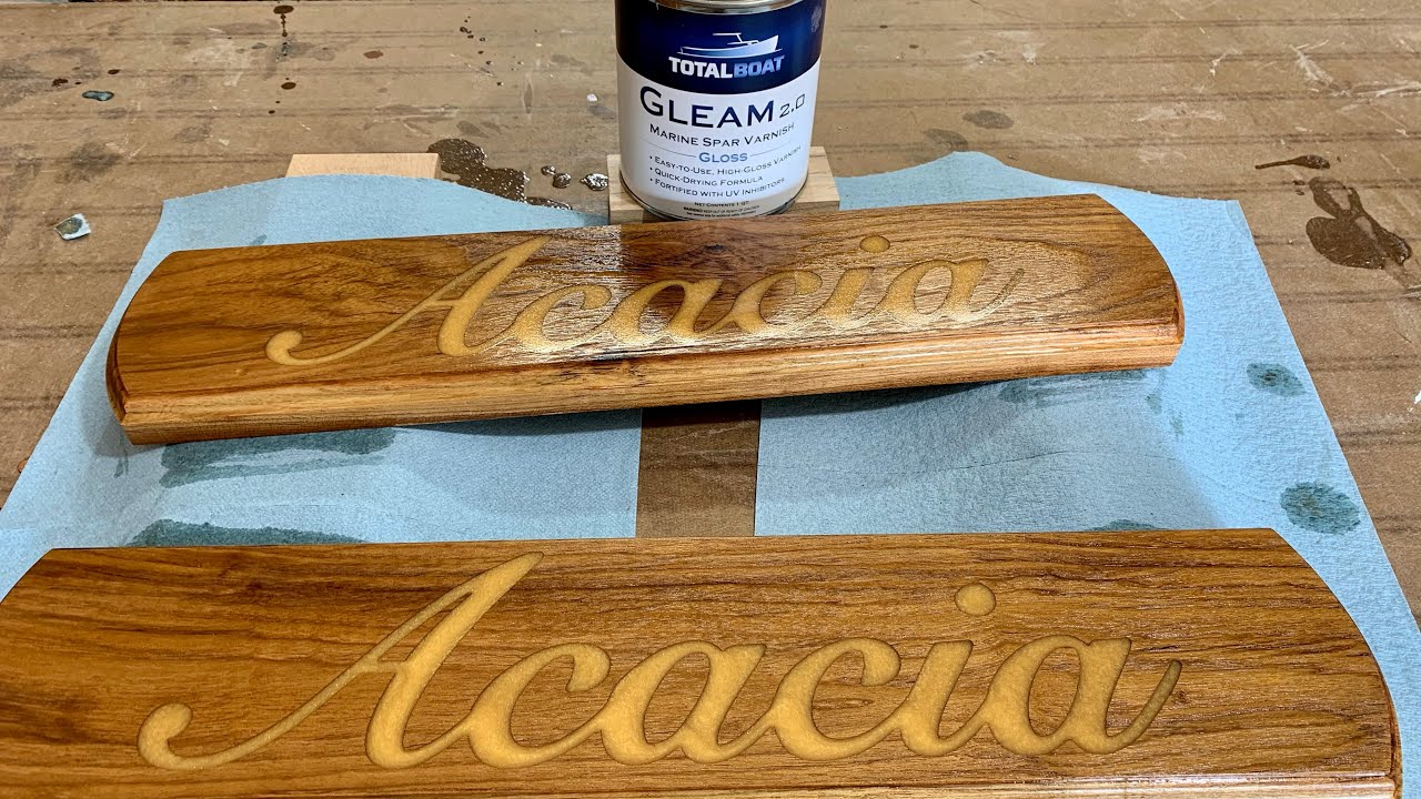 TotalBoat Gleam Spar Varnish (Satin Low-sheen Gallon)