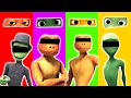 Wrong Eyes DAME TU COSITA and PATILA CHALLENGE Alien Green El Chombo Dance Wrong Heads Yeşil Uzaylı