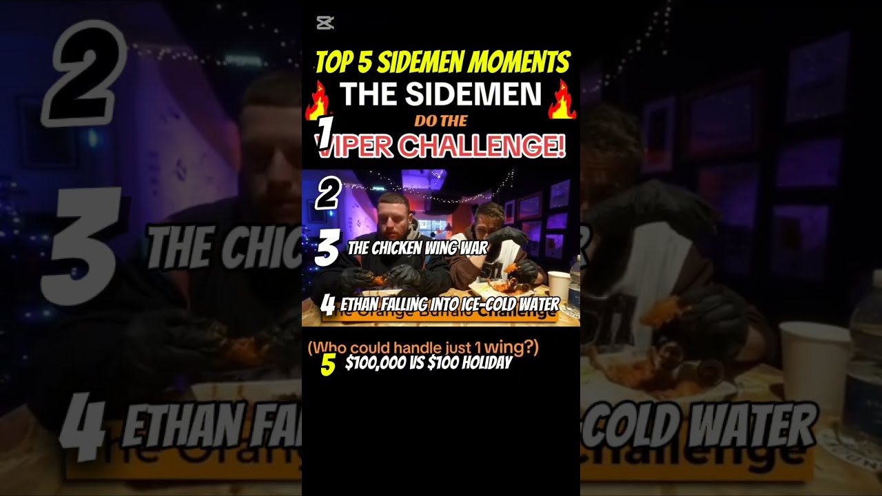 TOP 5 Sidemen Moment Shorts