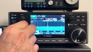 Another copy of Voice of America Kuwait relay on 1548 kHz with clear ID