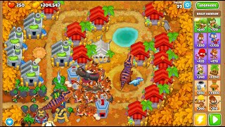 btd6 but I can only use support towers.