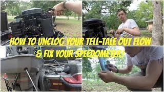 UNCLOG YOUR TELLTALE OUT FLOW & FIX YOUR SPEEDOMETER!!