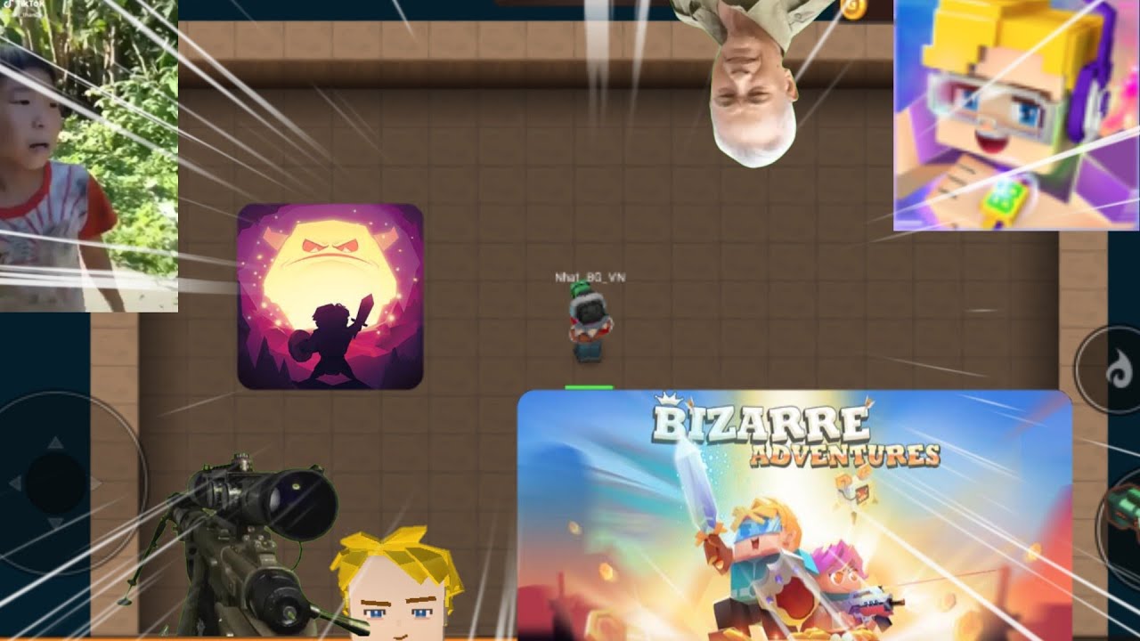 Chơi game:Bizarre adventure [Blockman Go: Luckymods]