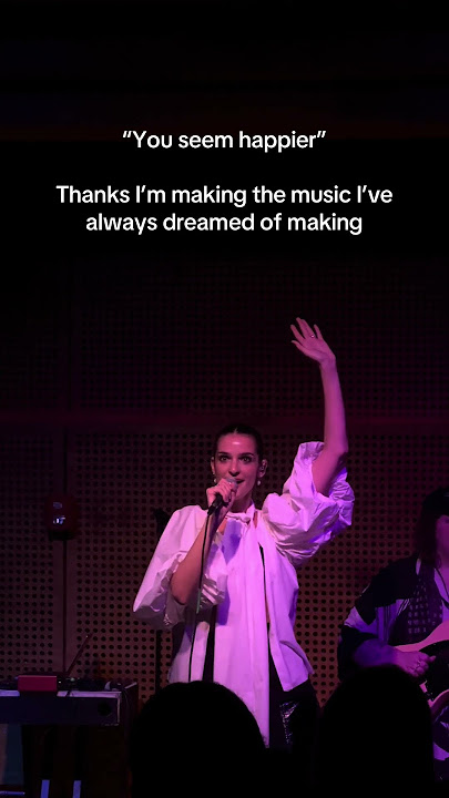 Happiest I’ve ever been making ethereal pop songs