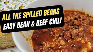 Quick & Delicious Easy Bean Chili | 3 Bean Chili