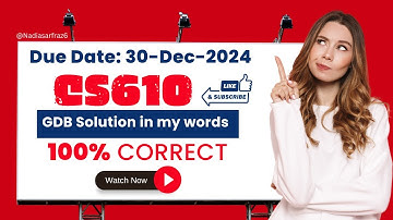 cs610 gdb solution fall 2024|cs 610 gdb 1 solution fall 2024