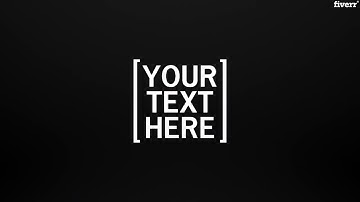 Create cyberpunk glitch video animation with your logo - Best Logo Animation service