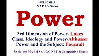 Power : Meaning, Nature, Debates ; MA Political Science screenshot 5
