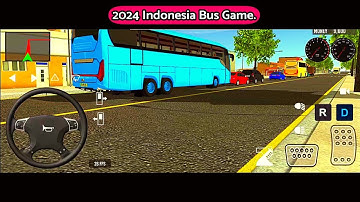 IDBS Bus Simulator Gameplay| Bus Driving Game| Bus Simulator 2024 Indonesia Game| IDBS Studio Game