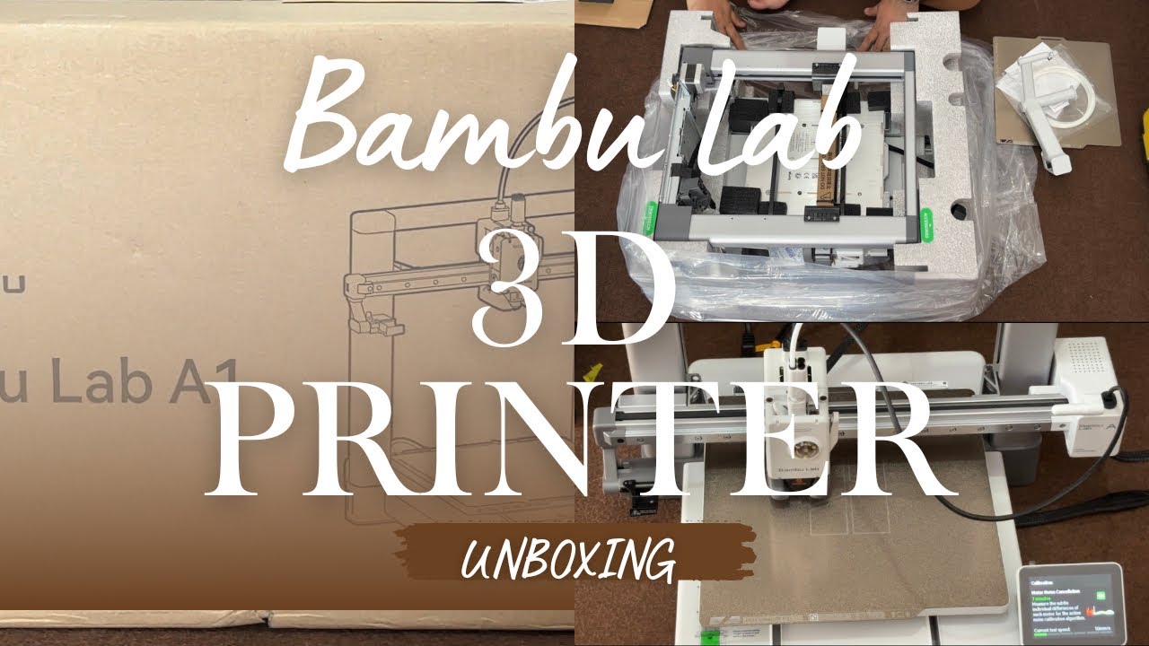 Bambu Lab 3D Printer Unboxing & First Setup | Beginner Friendly Guide