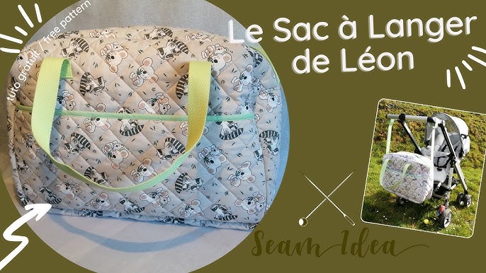 Bolso Para Carrito Bebé Panera Plastificada Colección AC36