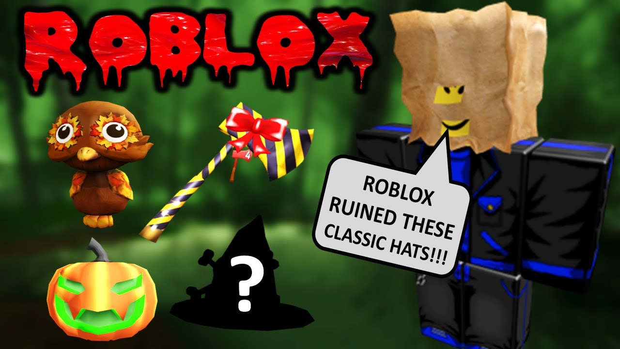 Old Roblox Players Are Angry Over These Hats Youtube