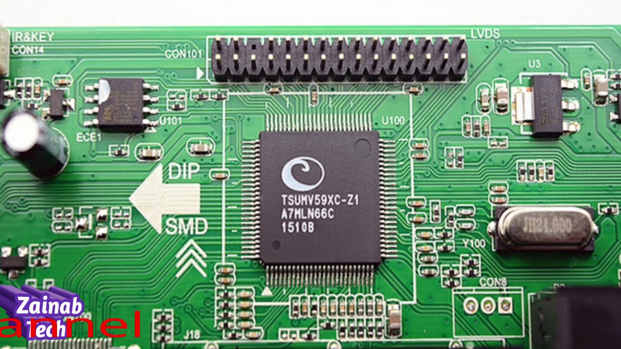 How To Connect LVDS Connector Connections Of Lcd/Led Tv Penal