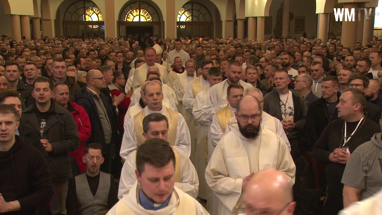 PAN JEST PASTERZEM MOIM, NICZEGO MI NIE BRAKNIE ... Wojownicy Maryi Warszawa 08.02.2020