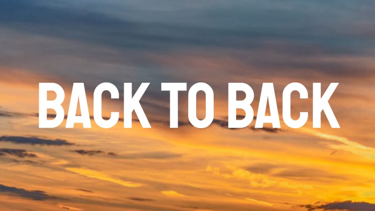 Wrabel - back to back (Lyrics) ft. Duncan Laurence