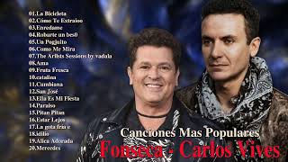 Fonseca y Carlos Vives Mix Grandes Exitos - Top 20  Mejores Canciones De Fonseca y Carlos Vives