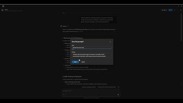 Copilot Chat: Saving a Prompt