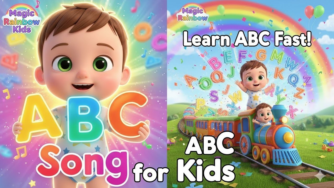 ABC Song for Kids | Learn Alphabet with Fun Animation | Preschool ...