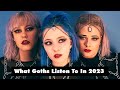 What goths listen to in 2023 spotifys moststreamed postpunk  goth bands