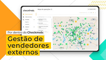 Demonstração do Checkmob - Software para gestão de vendedores externos