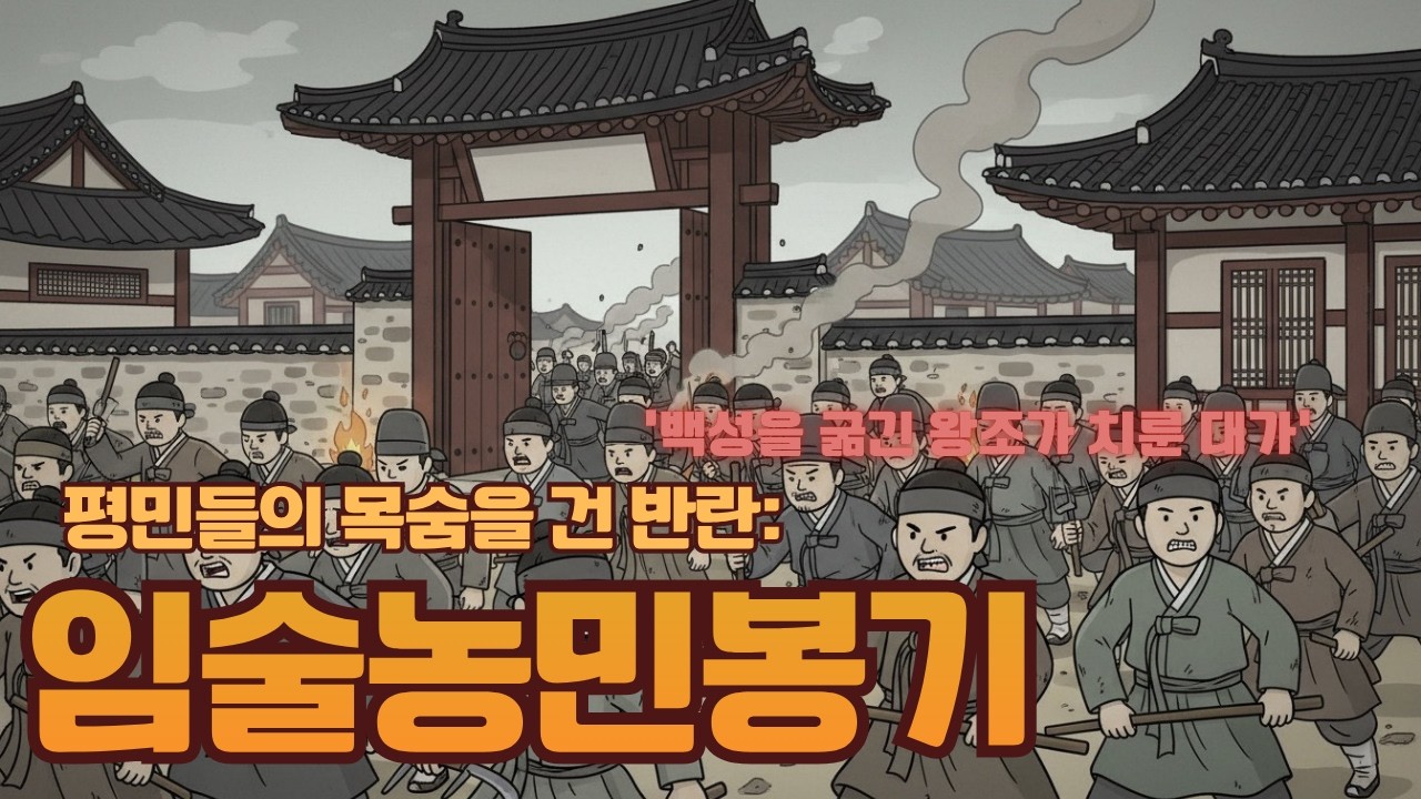 굴뚝에 연기가 사라진 날, 조선의 농민들이 낫을 든 진짜 이유: 1862년 임술농민봉기