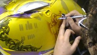 Atelier Meijer - Motorcycle sidecase airbrush