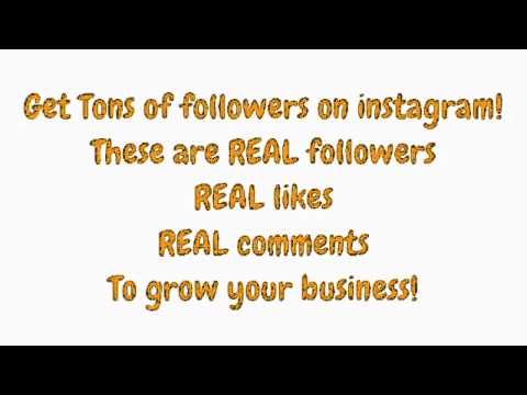 Get tons of REAL FREE FOLLOWERS on instagram!!!! - YouTube - 480 x 360 jpeg 14kB