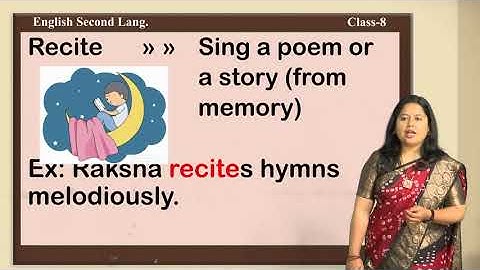 Samveda - 8th - English Second Language - A day in Ashram (Part 2 of 2) - Day 8