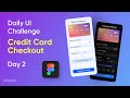 Credit card checkout  daily ui challenge  day 2