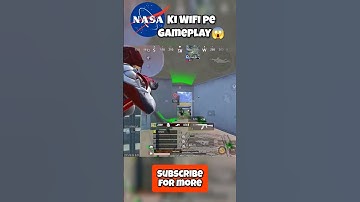 NASA ki WIFI pe gameplay😱 #bgmi #desync #jiofiber #pubgmobile #shorts