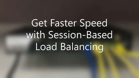 Session-Based Load Balancing Demo