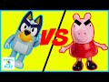 Bluey Versus Peppa Pig Battle