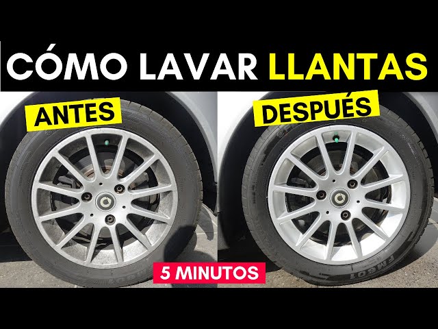 CÓMO LAVAR LLANTAS DE TU AUTO *Correctamente* - Velocidad Total 