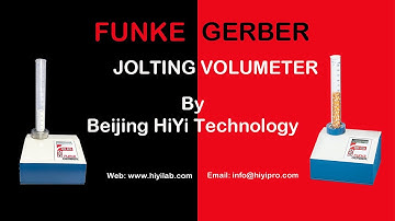 HiYi How to use the Jolting volumeter