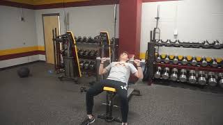 Incline Bench DB Isometric Fast Twitch Method - Fiber Density Super Method